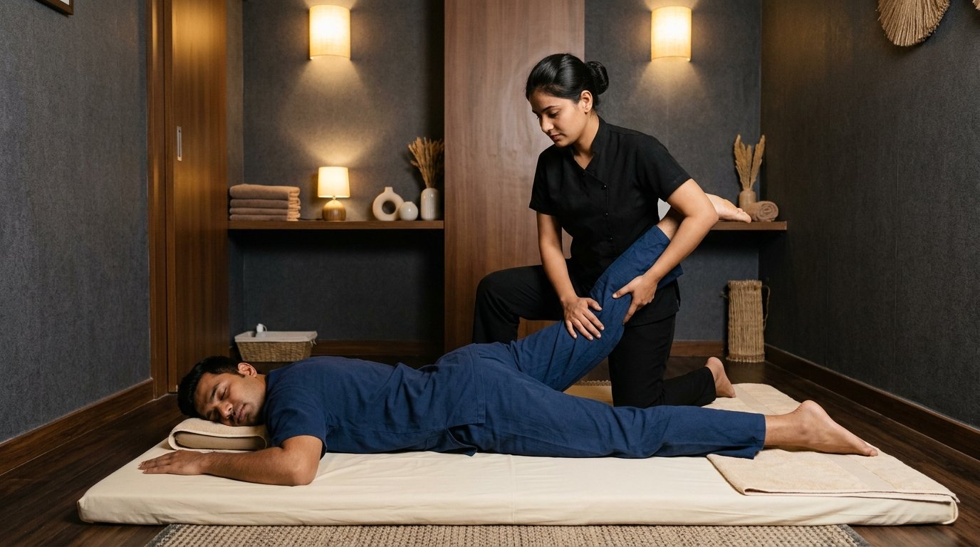 Swedish Massage at The Eos Beauty & Wellness Khajaguda